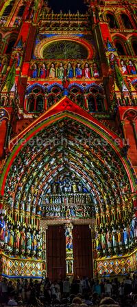 Amiens Kathedrale Lichtschau