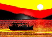 Sonnenaufgang in Plastik - oder: Schwarz-Rot-Gelb in Griechenland